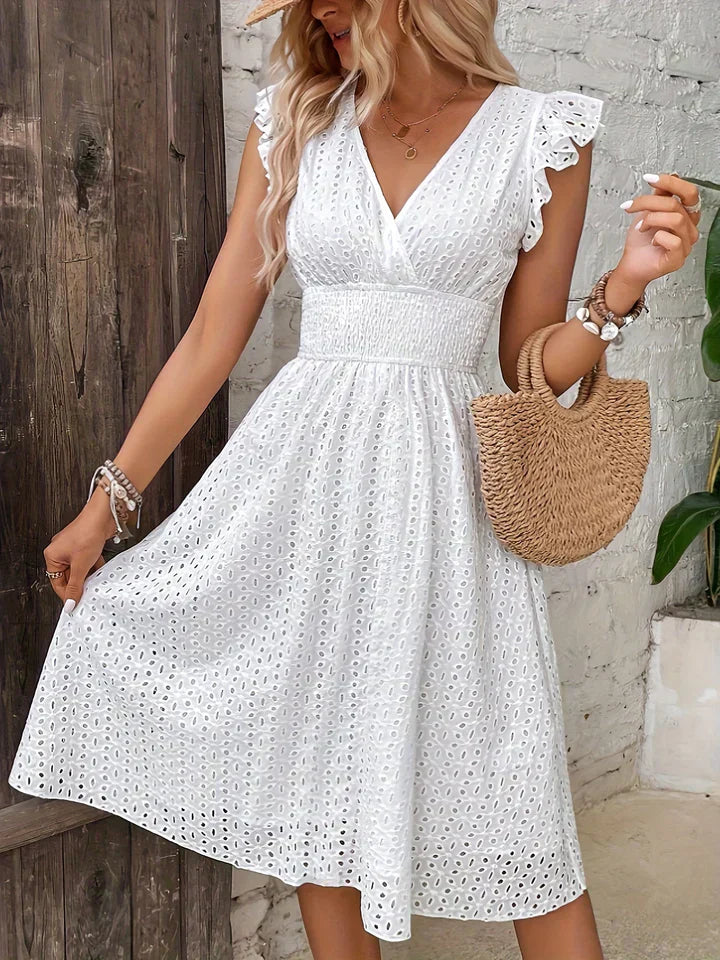 Warszawska™ | Elegancka Lekka Sukienka Bali na Lato