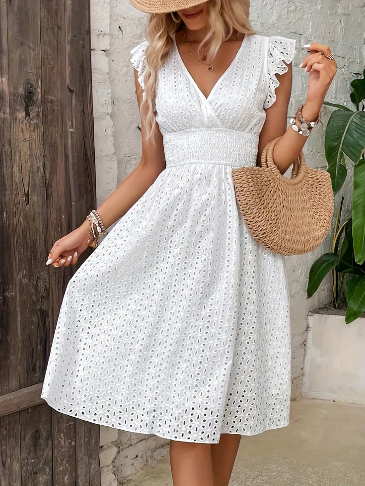 Warszawska™ | Elegancka Lekka Sukienka Bali na Lato