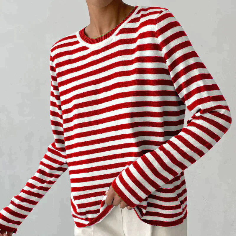 Warszawska™ | Sweter w Paski Chic