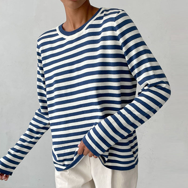 Warszawska™ | Sweter w Paski Chic