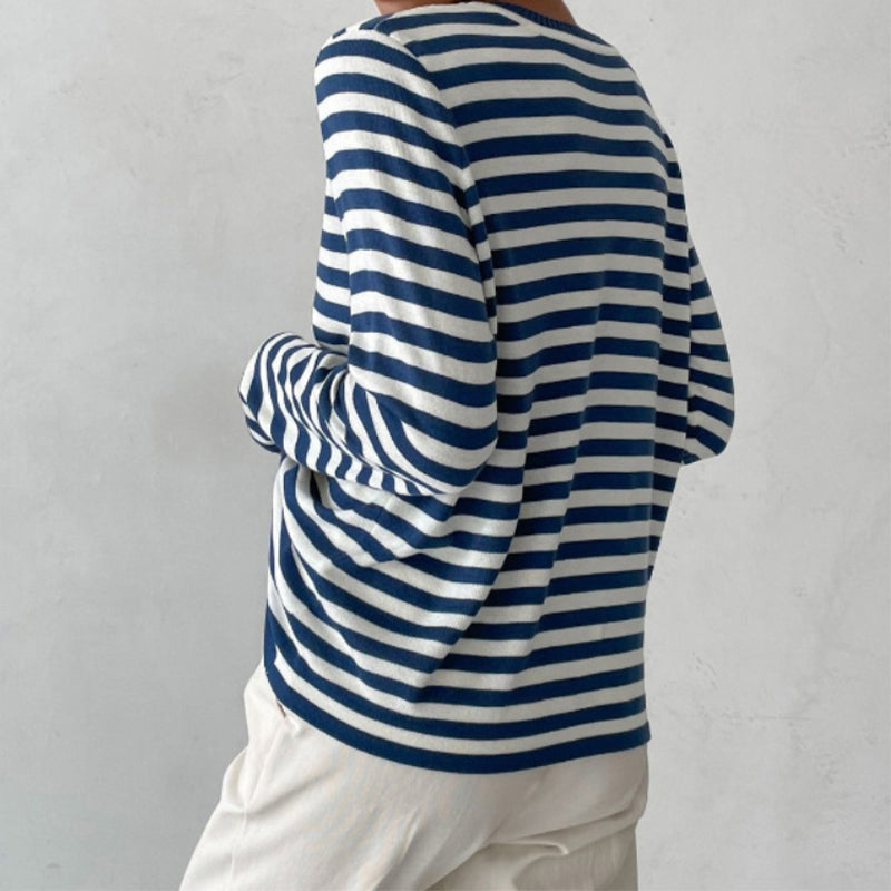 Warszawska™ | Sweter w Paski Chic