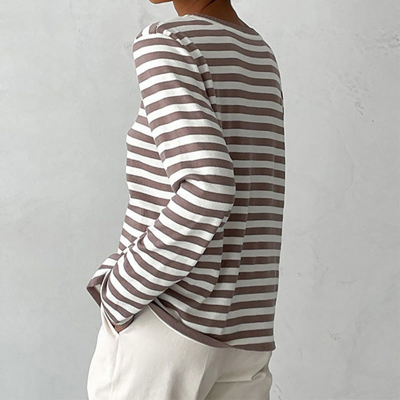Warszawska™ | Sweter w Paski Chic