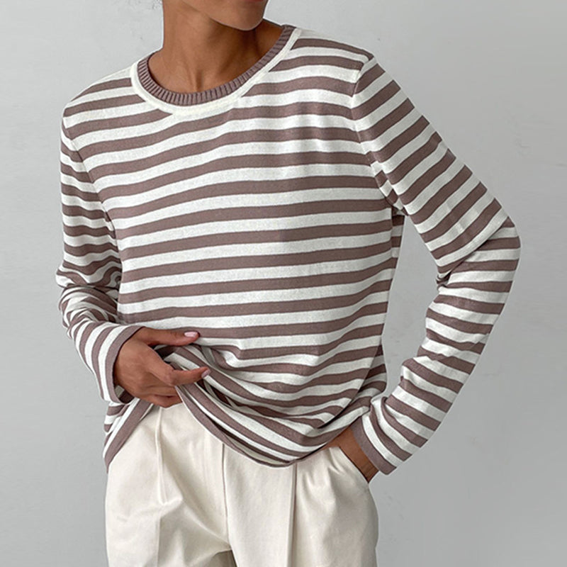 Warszawska™ | Sweter w Paski Chic