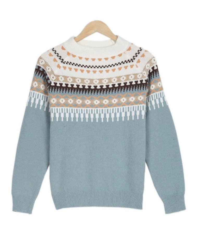 Warszawska™ | Sweter z dzianiny