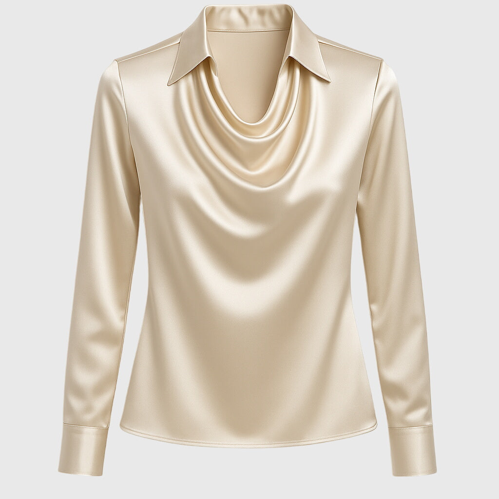 Warszawska™ | Elegancka Bluzka Satynowa
