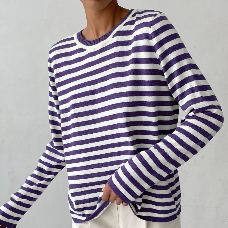 Warszawska™ | Sweter w Paski Chic