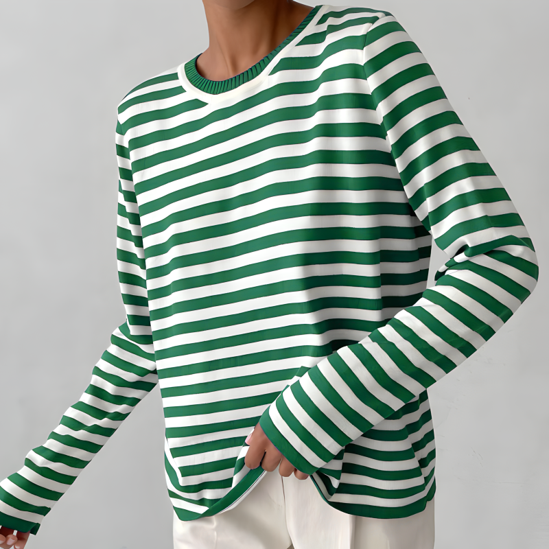 Warszawska™ | Sweter w Paski Chic